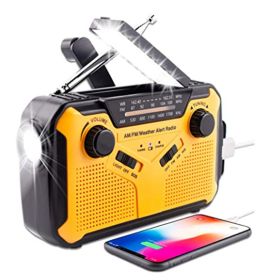 Solar Crank Emergency Radio
